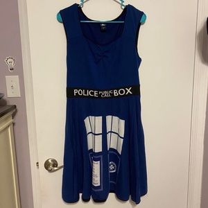 Doctor Who Tardis Costume Dress